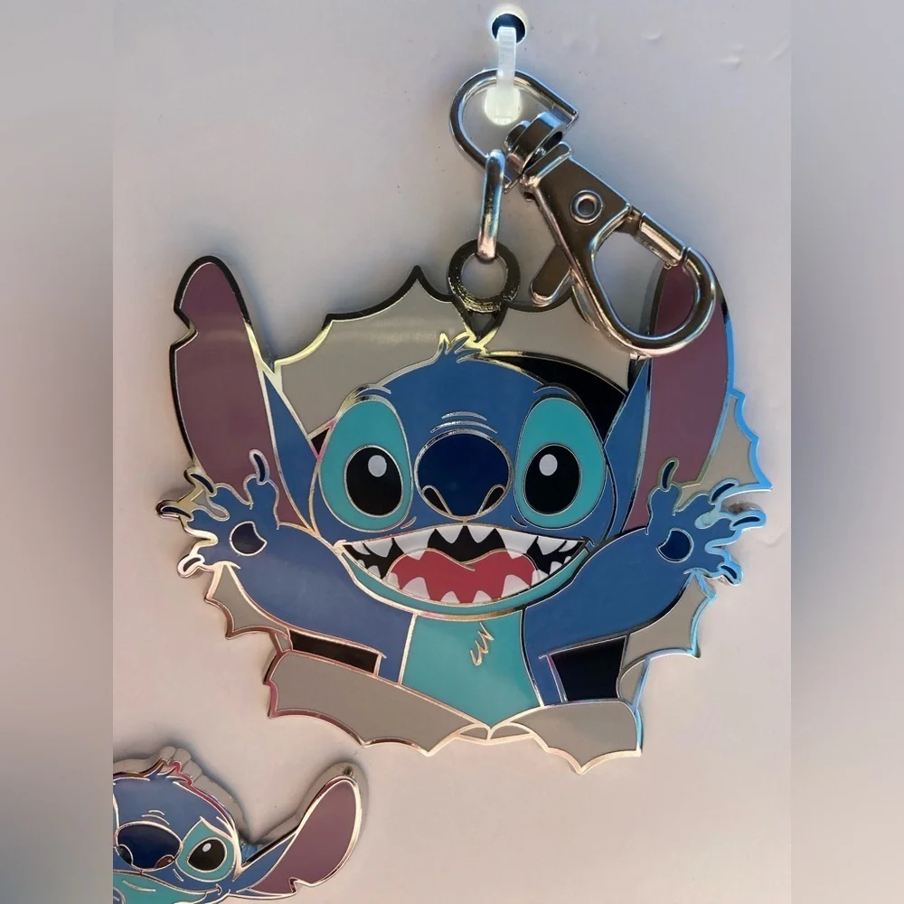 Disney Parks Stitch Lanyard Medal and Pin Set — Full Set LILO & Stitch NEW